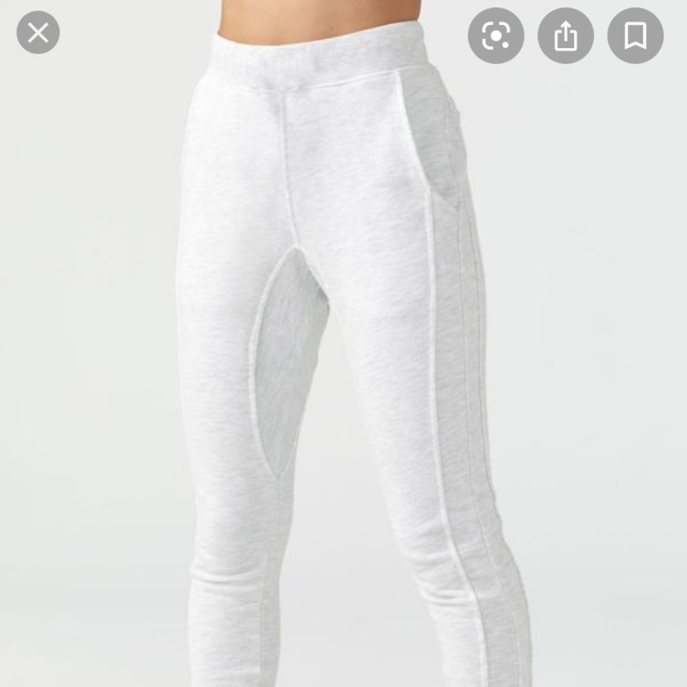 Joah Brown Pearl Grey Stadium Joggers - Picture 2 of 5